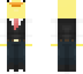 duck in suit