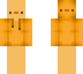 duck wearing duck hoodie, lol