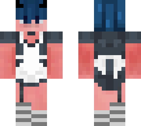 emo maid boy pig
