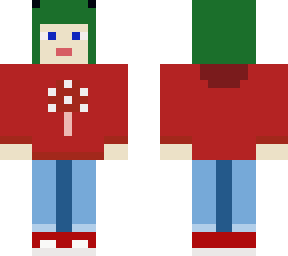 frog in red