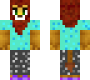 glowing lion 2
