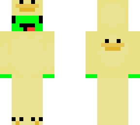 green drep duck