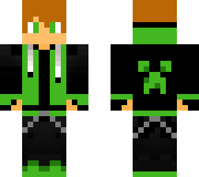 green gamer boy