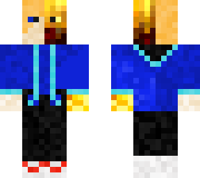half blaze half man