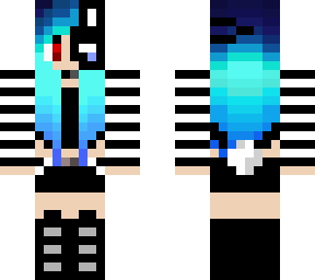half bunny mask