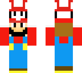 mario with a mushroom