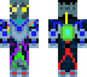 mecha lost with mask