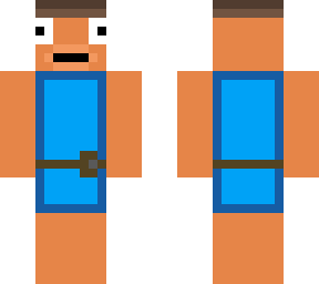 orange skin + bear skin in same