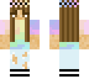 pastel flower girl