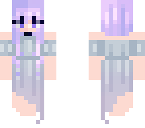 purple blue dress