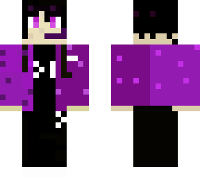 purple cool gamer boy