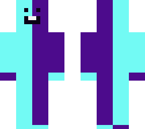 purple cyan combination