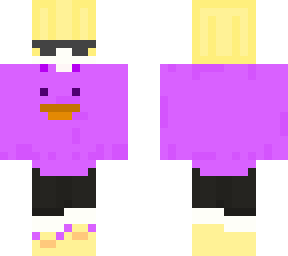 purple duck blobnde
