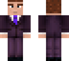 purple suit