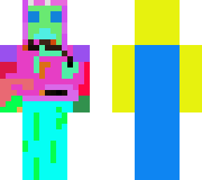 rainbow skin