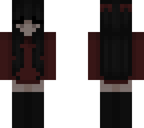 red and black