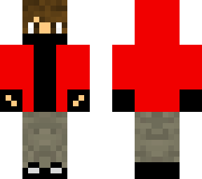 red skin with mask and hoodie (edit)