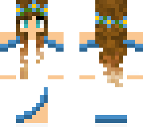 sky blue god girl