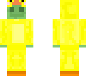 slime in a duck onesie