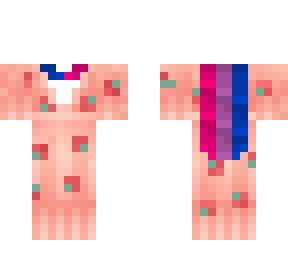 strawberry dress bi pride base