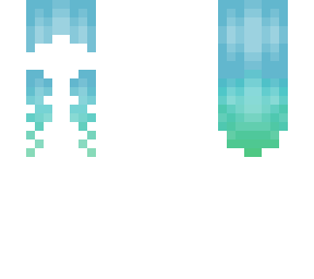 teal hair base