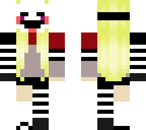 tomboy girl as the  marionette