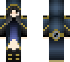 a brown-haired mage!