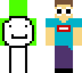 a clash of dream and georgenotfound (made by me)