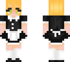blonde maid