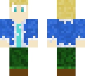 blonde man