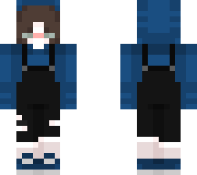 blue cute girl
