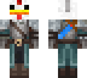 chicken knight no helmet