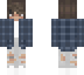 cool skin with plaid