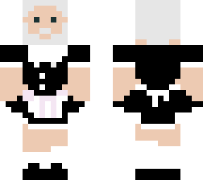 corbin in a maid dress