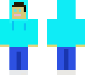 cyan sweater