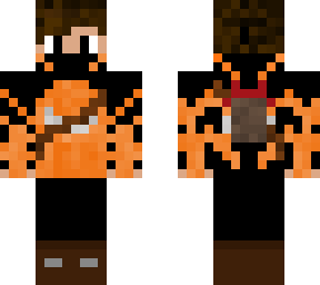 flaming lava boy