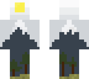 forest under the mountains