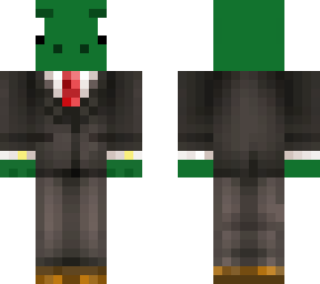 frog with suit