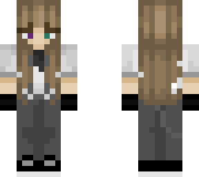 girl in a suit