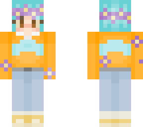 glitchy skin