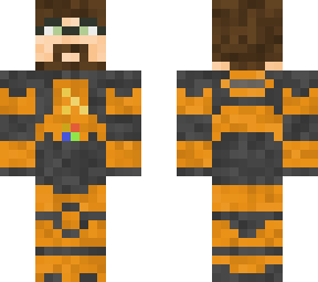 Gordon Freeman Minecraft Skin
