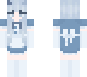 icy_emerald maid skin
