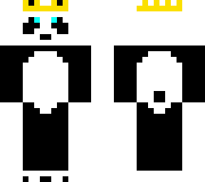 kh437 panda with crown