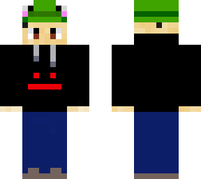 me with froggie hat