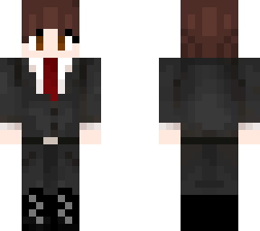 nubermanda in a suit