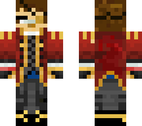 pirate red eyepatch
