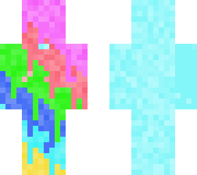 rainbow drip