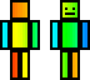 rainbow man