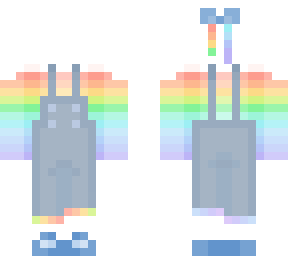 rainbow pastel jumper ob