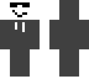 snow golem in a hoodie with sunglasses